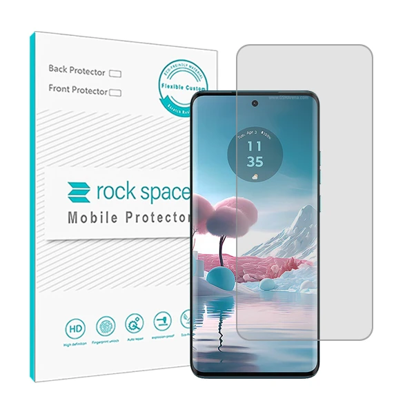 محافظ صفحه نمایش شفاف راک اسپیس مدل HyGEL مناسب برای گوشی موبایل موتورولا Edge 40 Neo